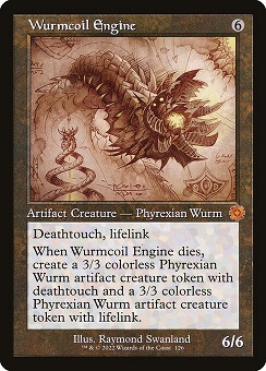 🔥 Wurmcoil Engine The Brothers' War - Retro Artifacts Schematics Frame